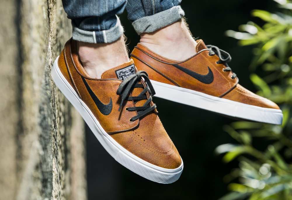 Nike stefan top janoski marron