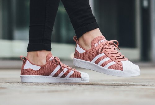 adidas superstar 80s metal toe homme rose