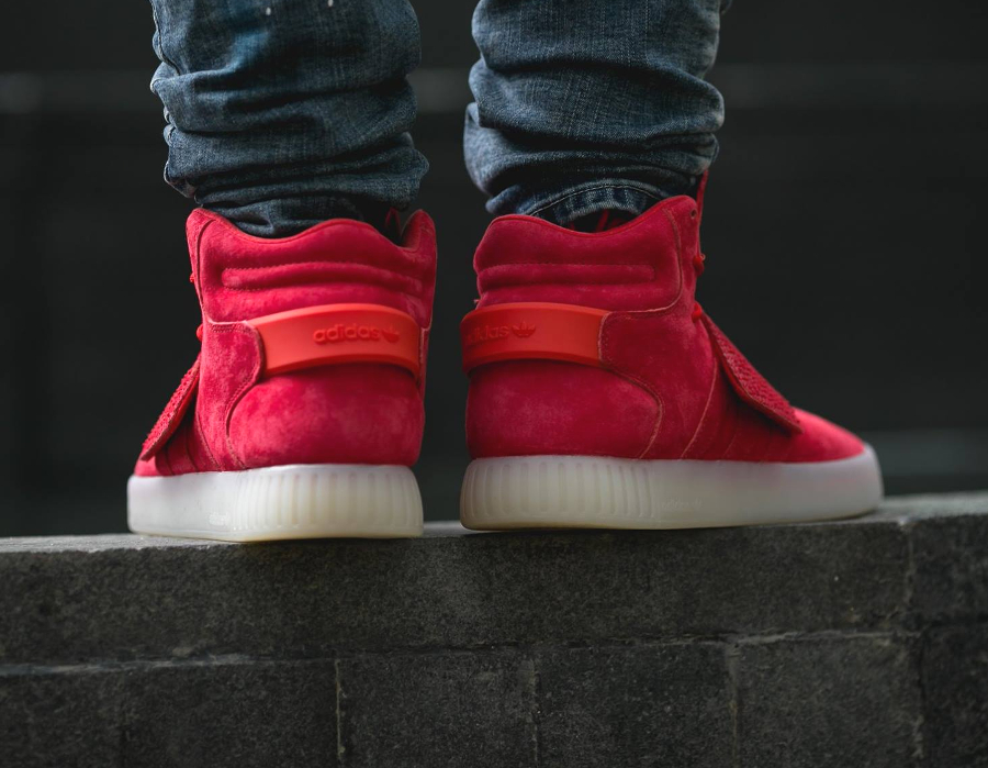 adidas tubular invader strap rouge