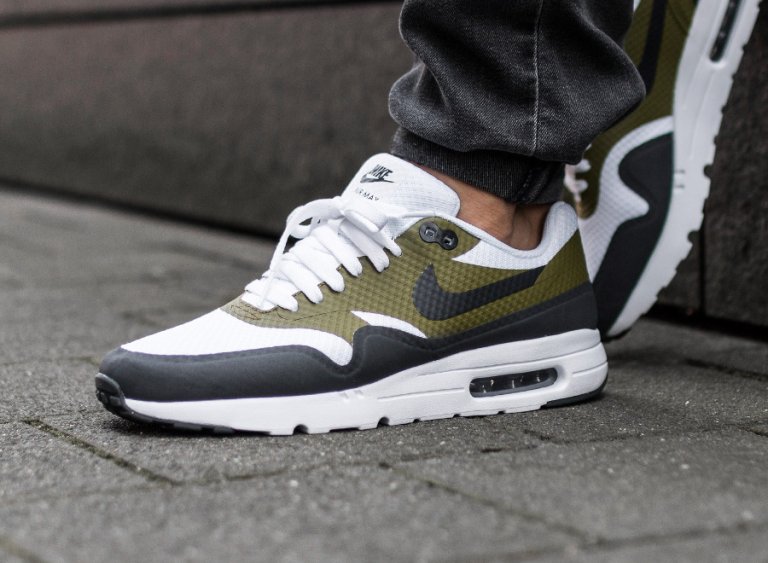 nike air max 1 ultra essential white anthracite
