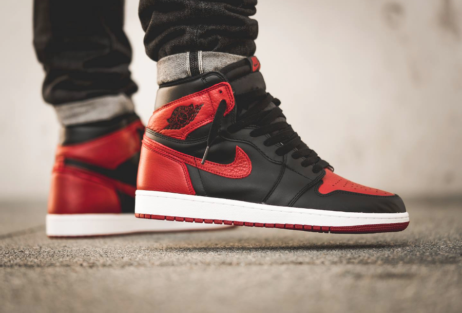 Où trouver la Air Jordan 1 High OG Bred 2016 (homme \u0026 femme) ?