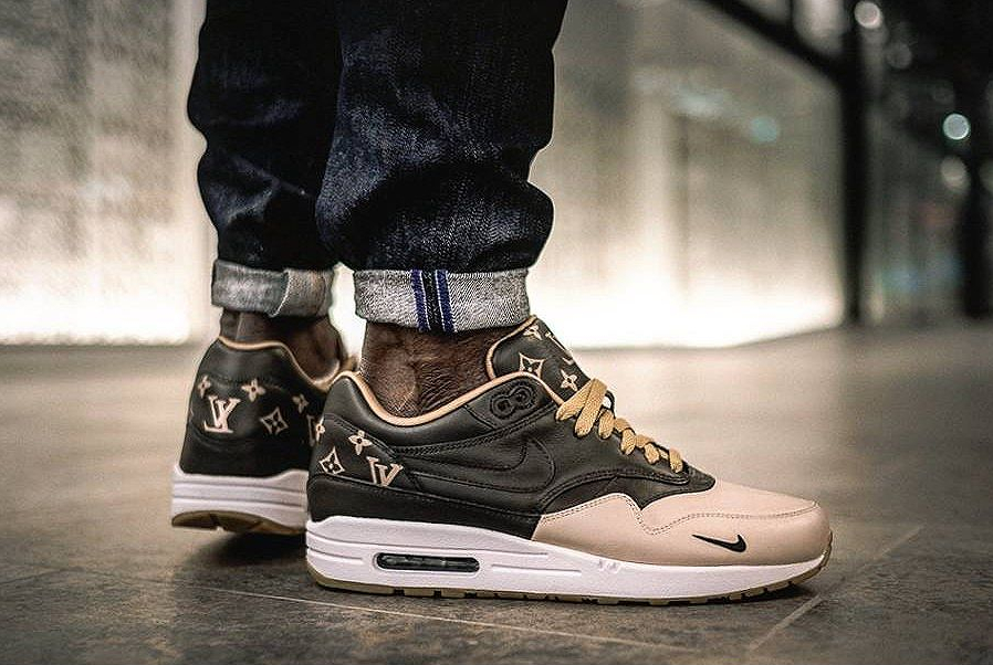 Louis Vuitton x Nike Air Max 1 &#39;Mini Swoosh&#39; | Sneakers-actus