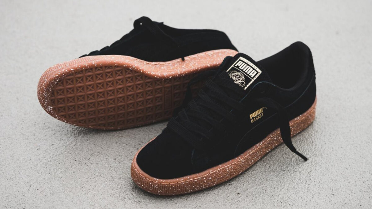 Basket puma en daim outlet