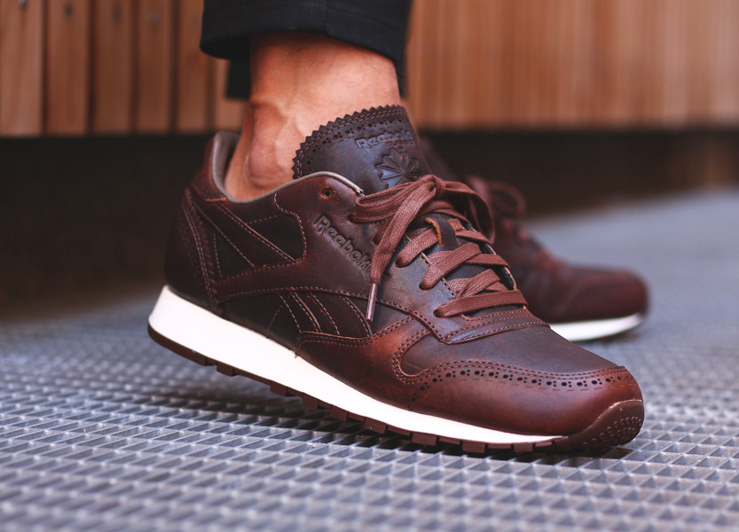 reebok classic leather lux horween brogue