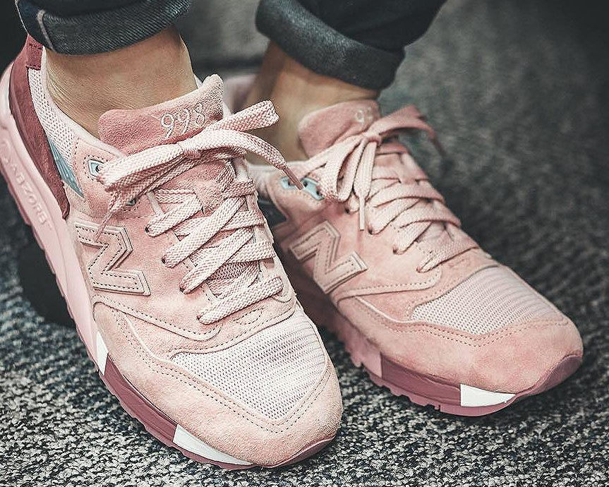 New balance deals m998 pink