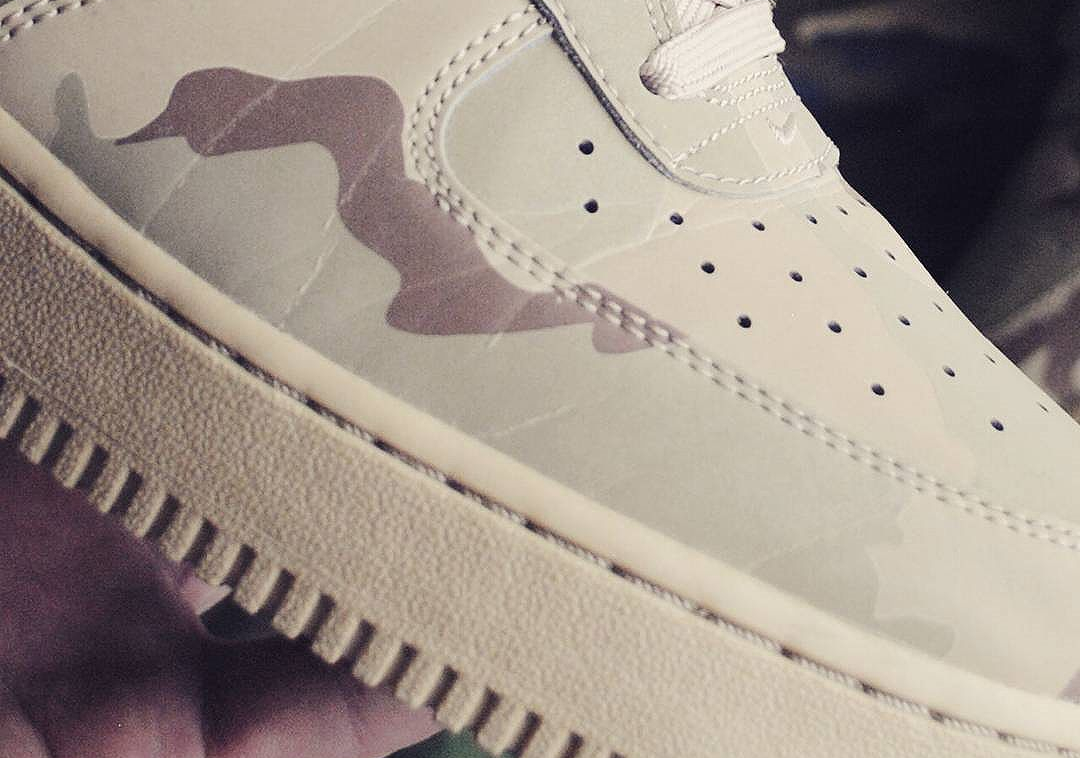 204 - Nike Air Force 1 Low 07 LV8 Reflective Desert Camo Sand