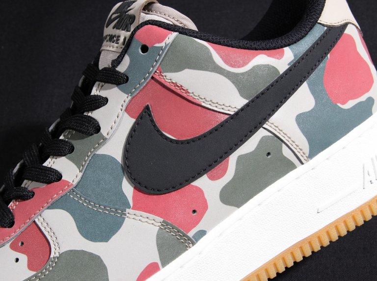 air force 1 reflective duck camo