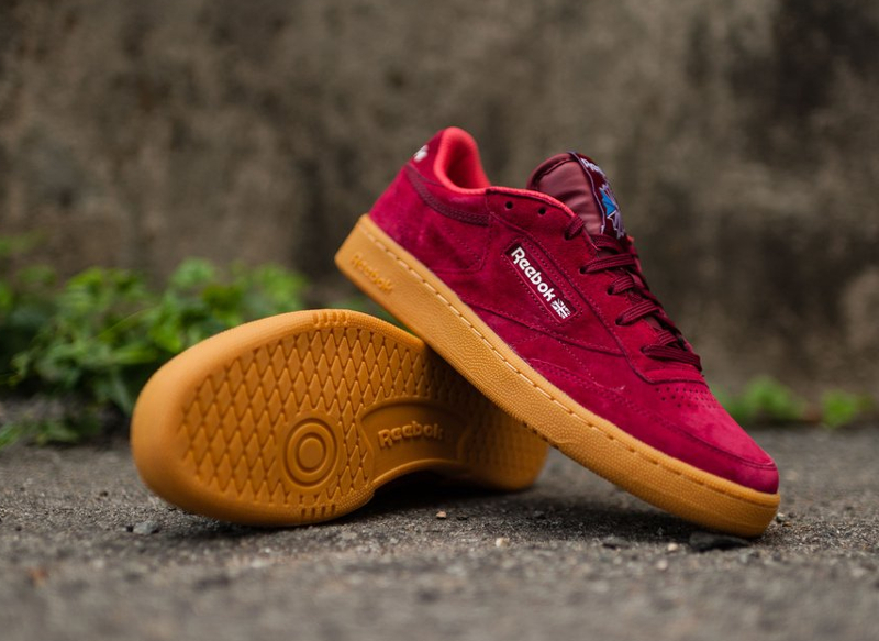 reebok club c 85 bordeaux