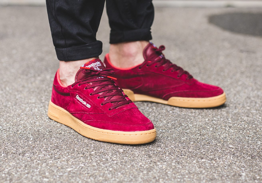 reebok club c 85 bordeaux