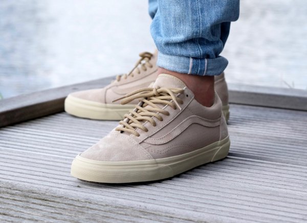 vans old skool daim beige