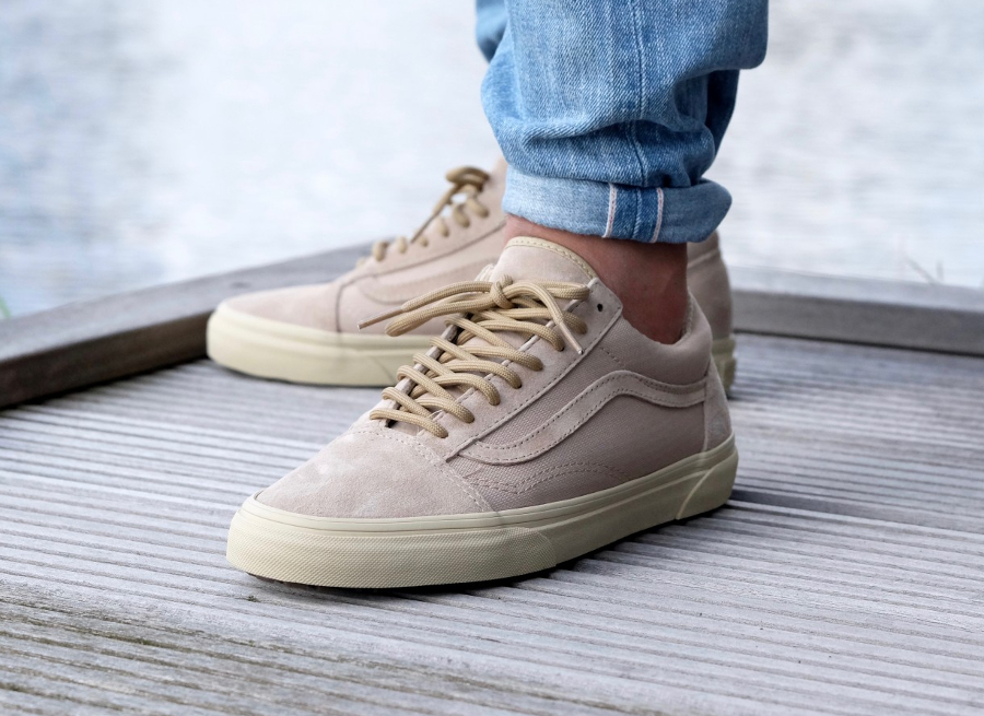 vans old skool mte light khaki