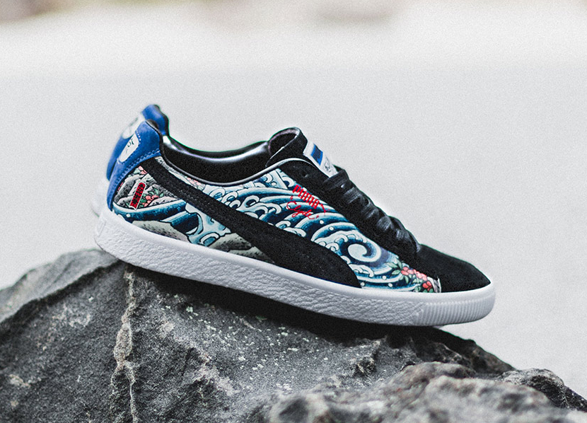 puma clyde three tides