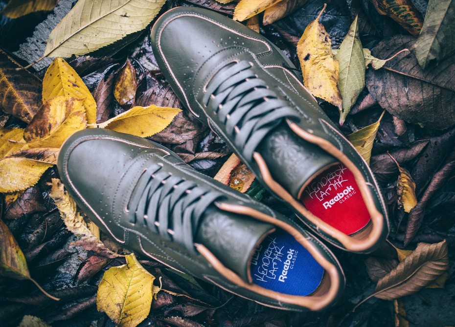 Kendrick Lamar x Reebok Classic Leather Lux Olive Gum  Kendrick lamar,  Reebok classic leather, Hip hop fashion