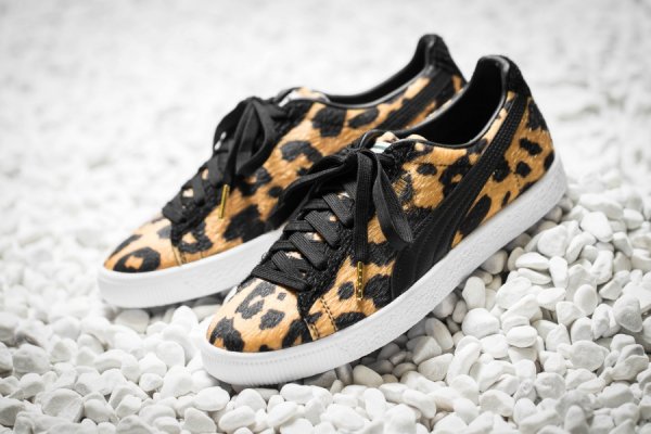 puma leopard basket