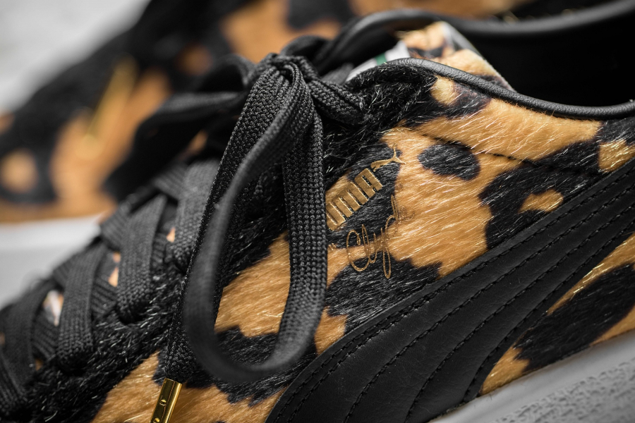 baskets puma leopard