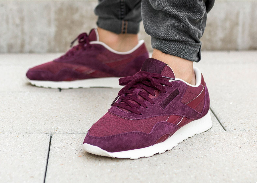 reebok rouge bordeaux