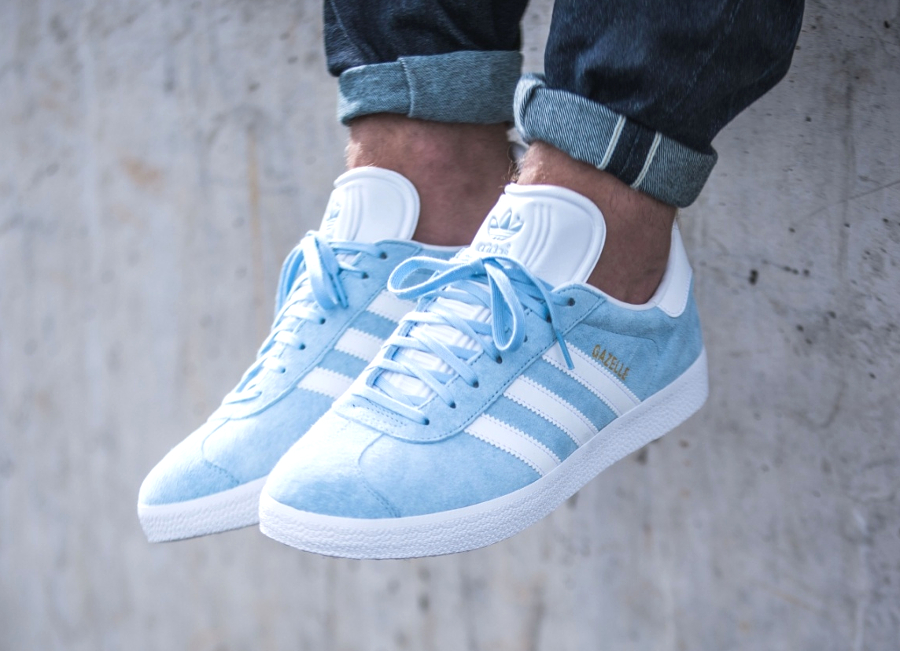 adidas gazelle w bleu ciel