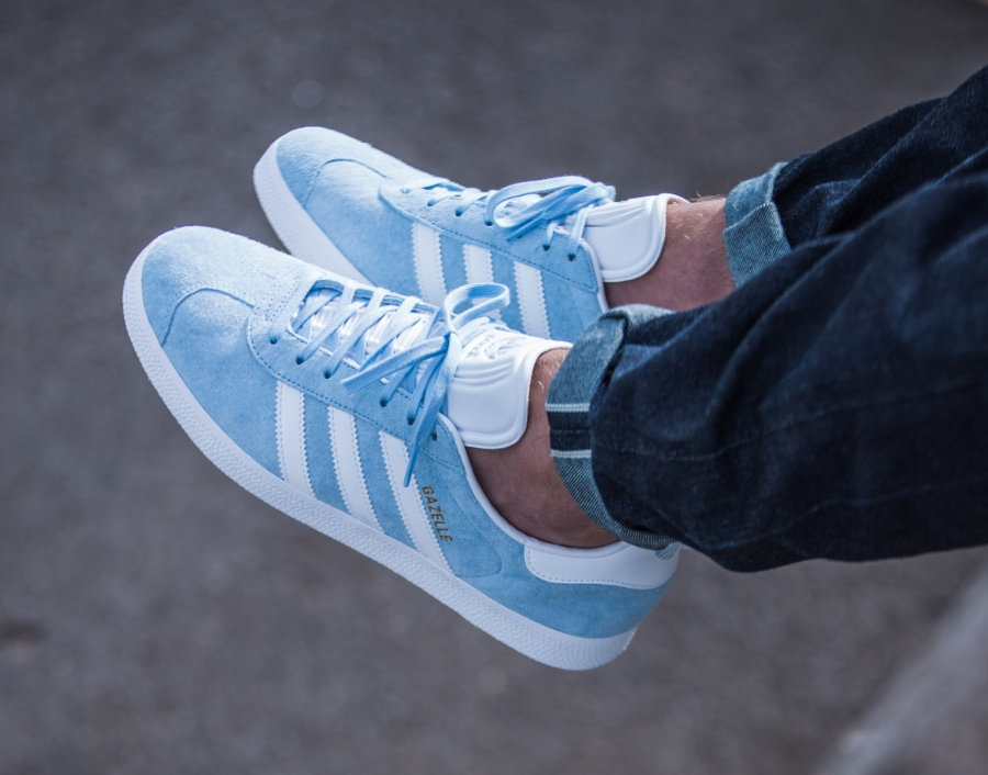 adidas gazelle homme bleu ciel