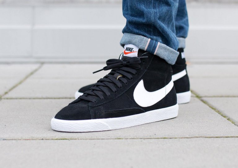 nike blazer noir et blanche