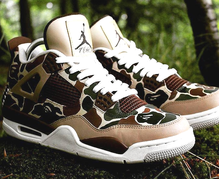 jordan 4 camo