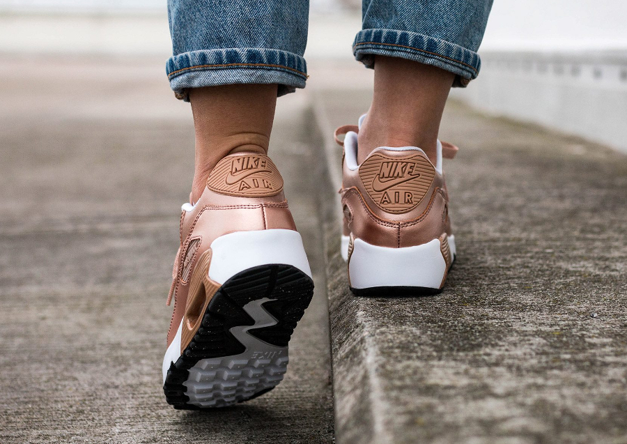 air max femme rose gold