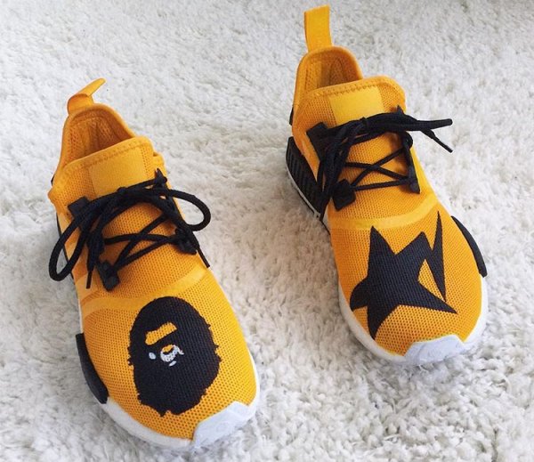 adidas pharrell williams nmd x bape