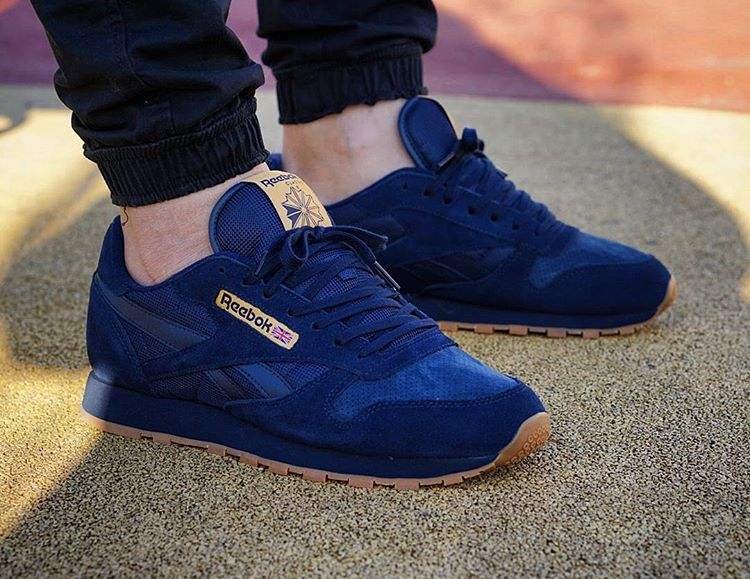 reebok classic blue gum