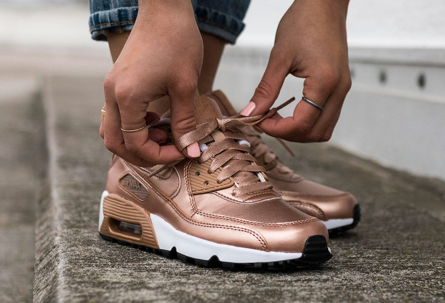 air max 90 rose gold