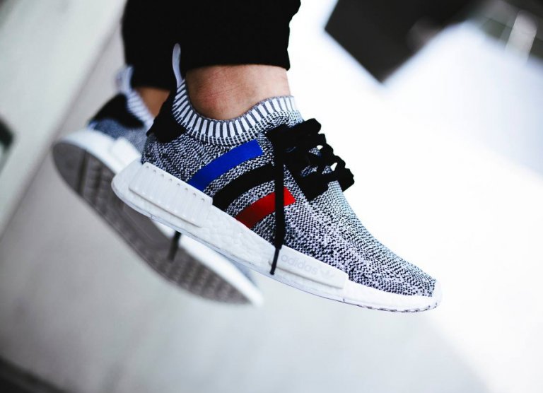 Adidas NMD R1 PK Primeknit 'Tricolore' (les 3 bandes)