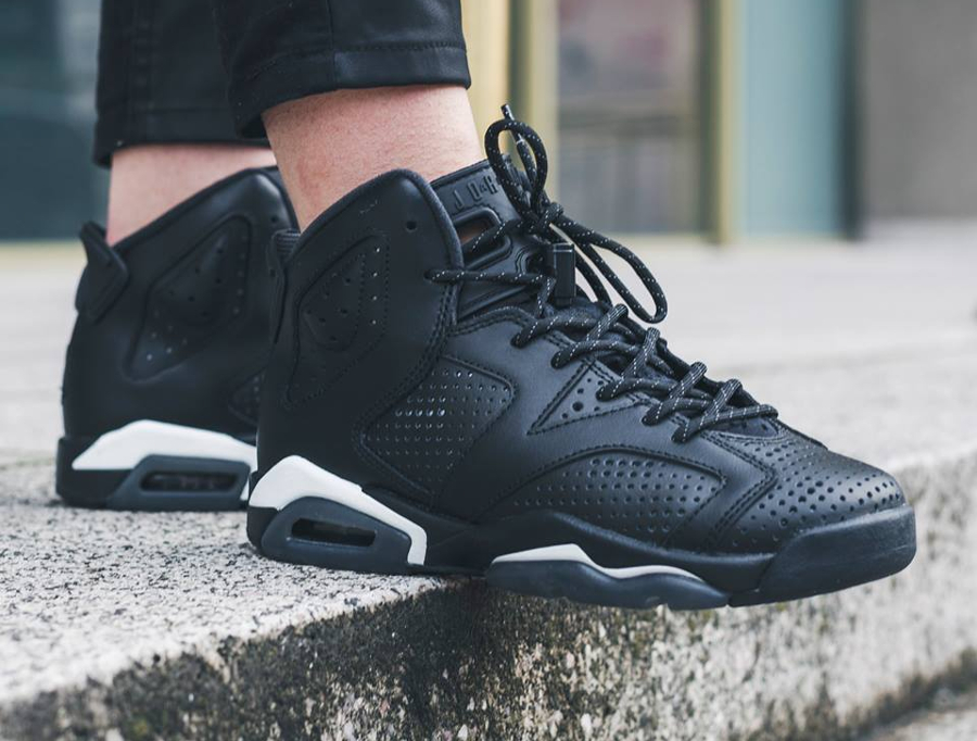 Nike Air Jordan 6 VI Retro Premium 'Triple Black Cat' (homme)