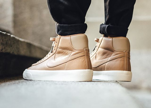 nike blazer mid khaki