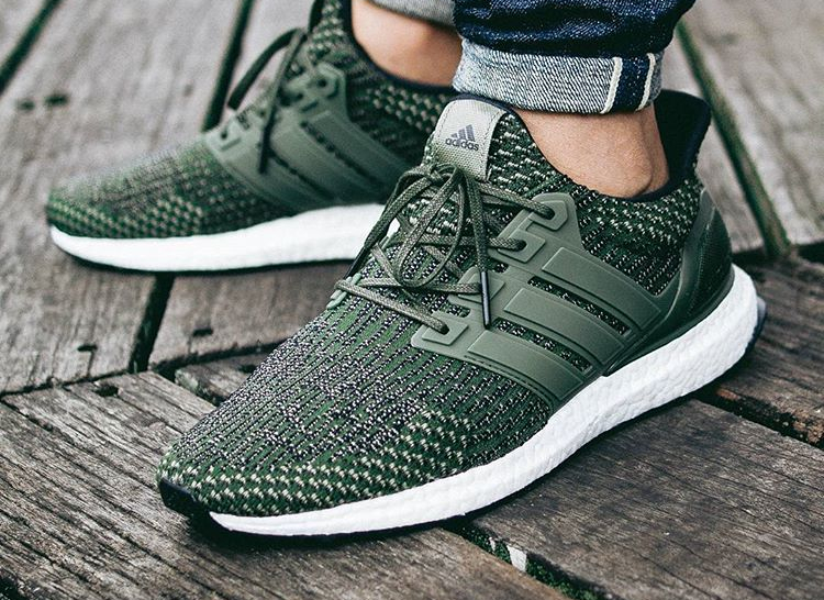 Adidas Ultra Boost Cargo Green - @doggytwoshoes