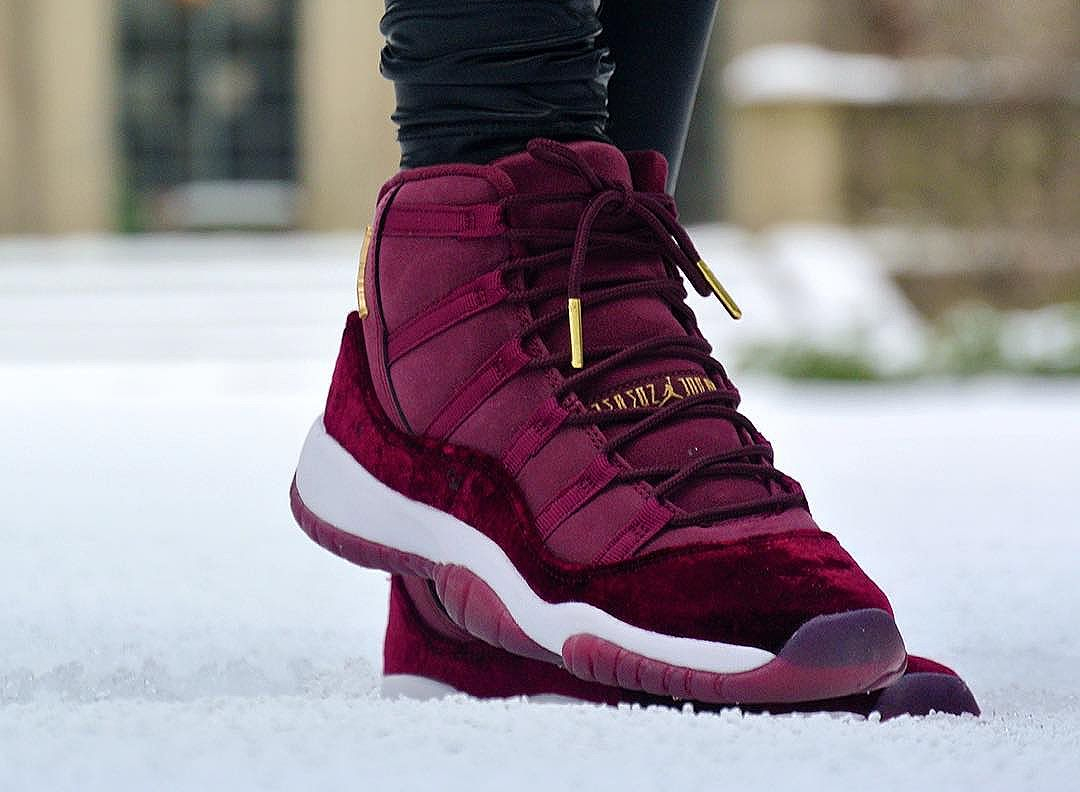 Air Jordan 11 Retro Velvet Night Maroon SDJ 25 01 2017