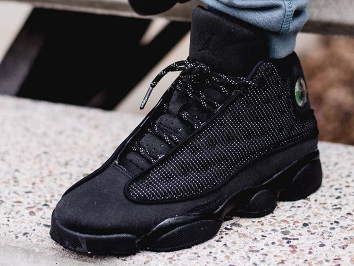 Jordan 13 retro noir outlet