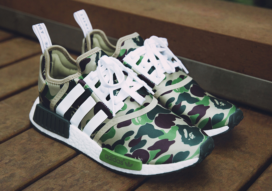 Bape Adidas R1 Mesh Camo' (sortie en France)