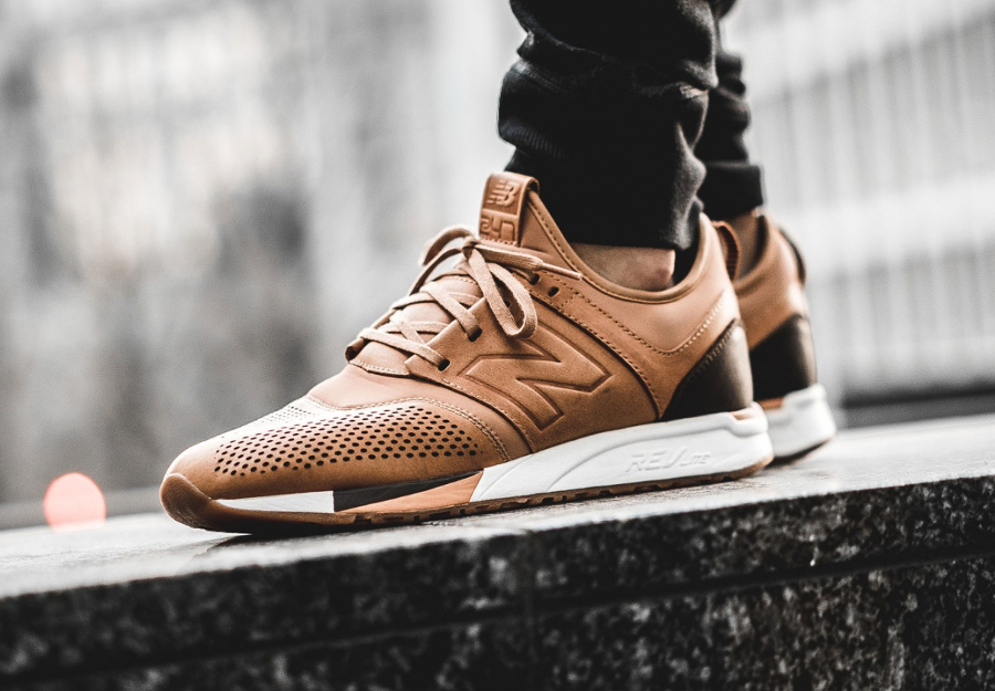 new balance 247 luxe marron