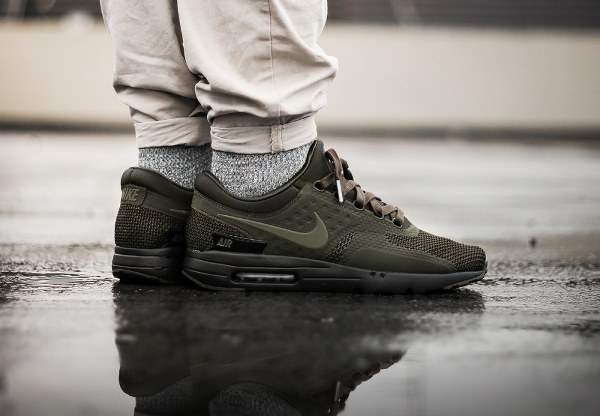 onze Sjah Annoteren Nike Air Max Zero Premium Olive Dark Loden (homme)