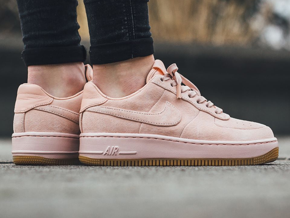 nike air force 1 upstep pink