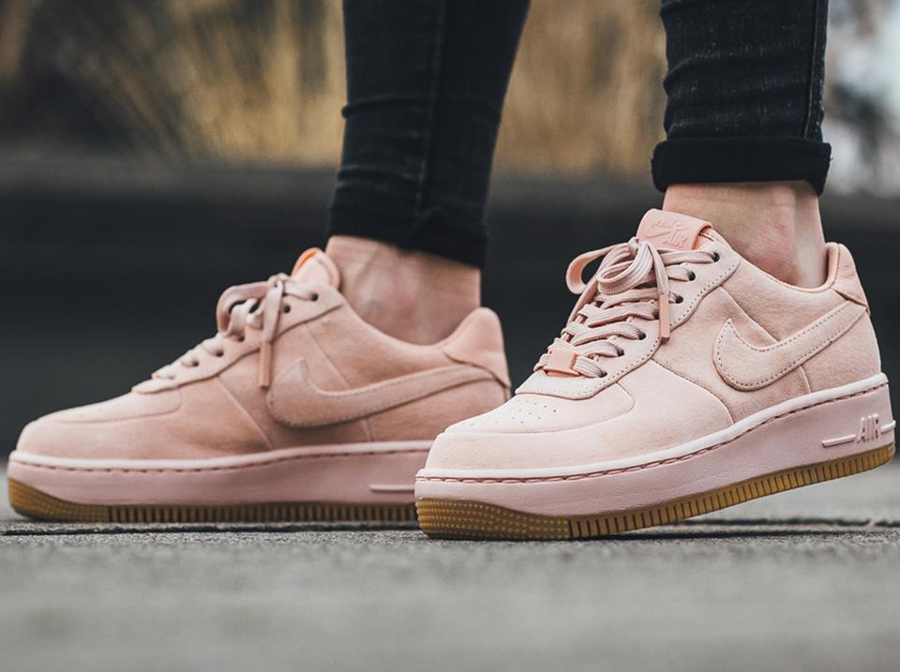 air force suede rose