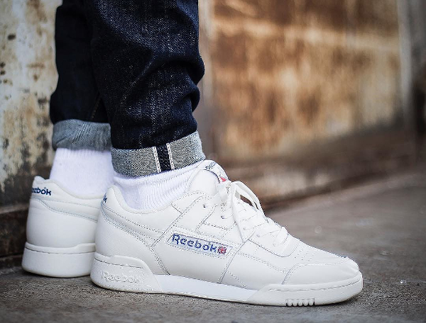 basket homme reebok blanche