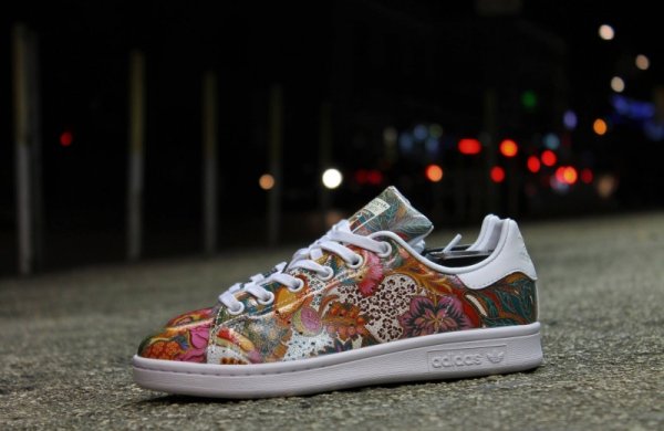 stan smith floral mosaic