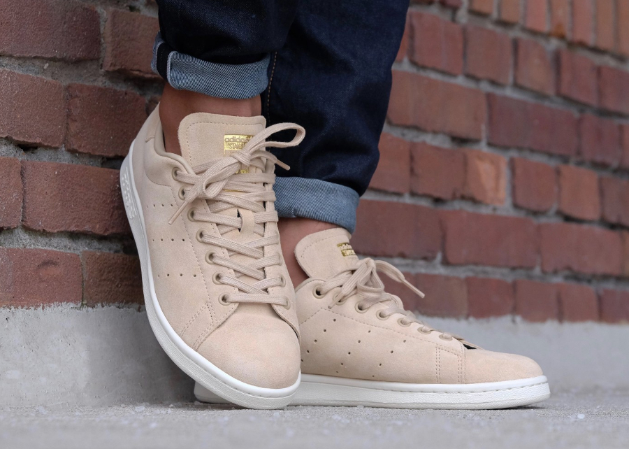 stan smith beige et noir