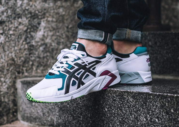 asics gel ds trainer og white black