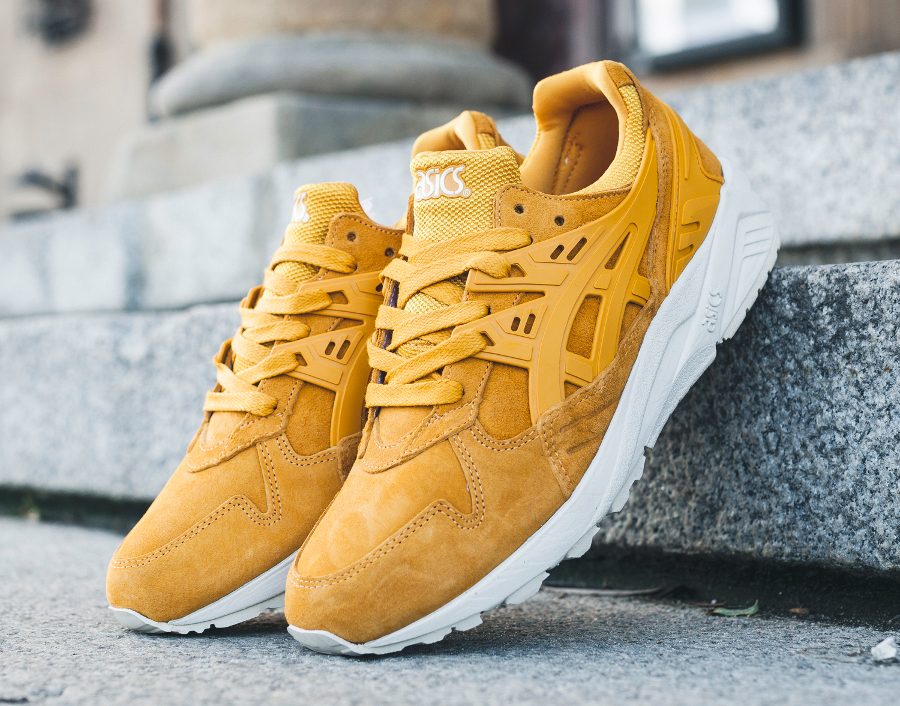 asics gel kayano trainer golden yellow