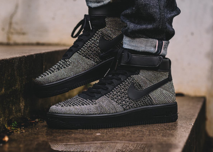 nike air force 1 mid femme verte