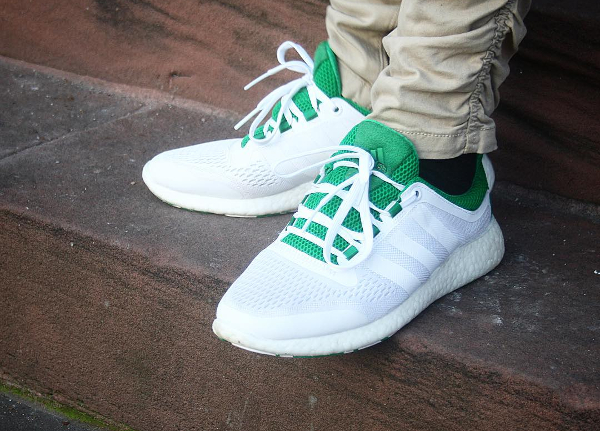 Adidas Pure Boost Chill White Green - @blvckxmvnich