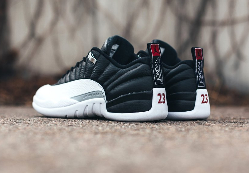 retro 12 low playoff