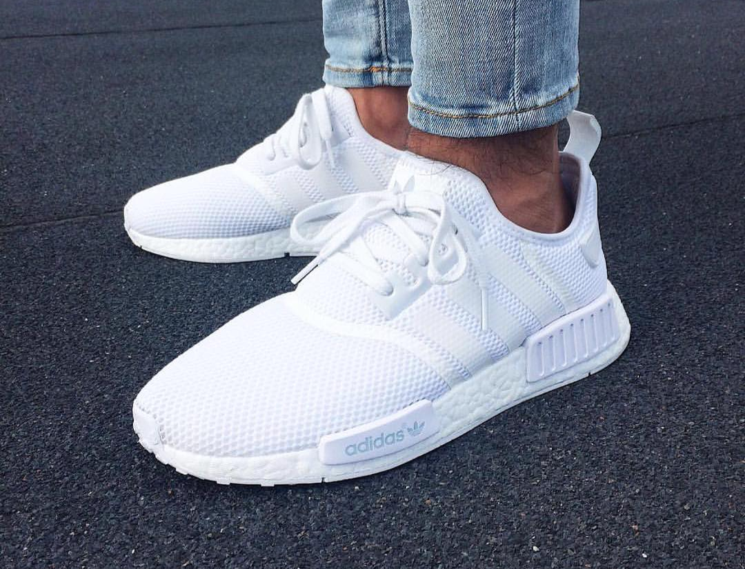 adidas nmd blanche