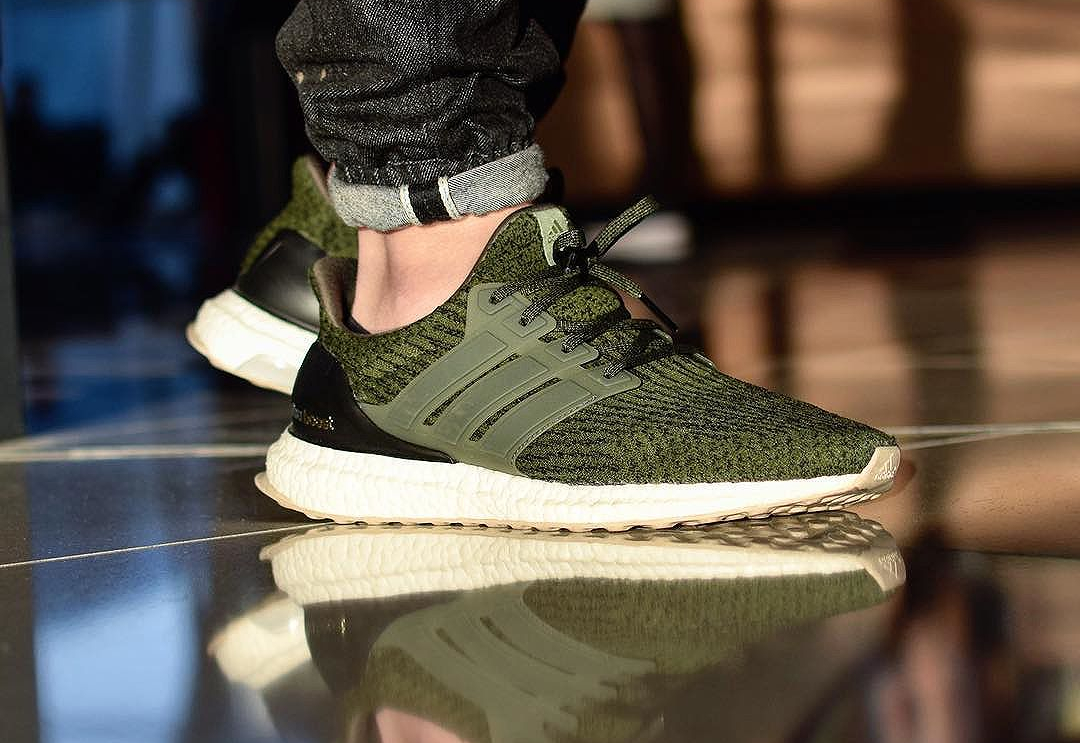 ultra boost Vert homme