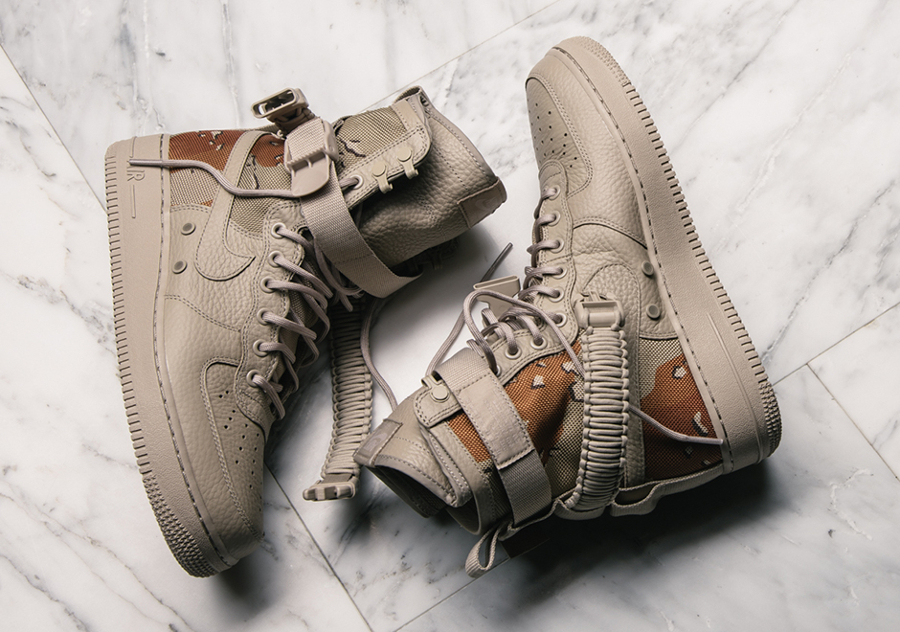 Chaussure Nike Special Field Air Force 1 SF AF1 Desert Sand Camo (1)